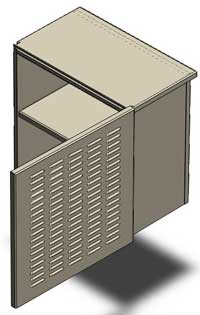 Chinese electronics contract manufacturing of sheet metal cabinets and sheet metal enclosures